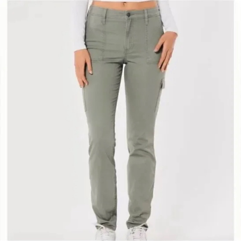 Hollister high rise super skinny cargo pant w26r